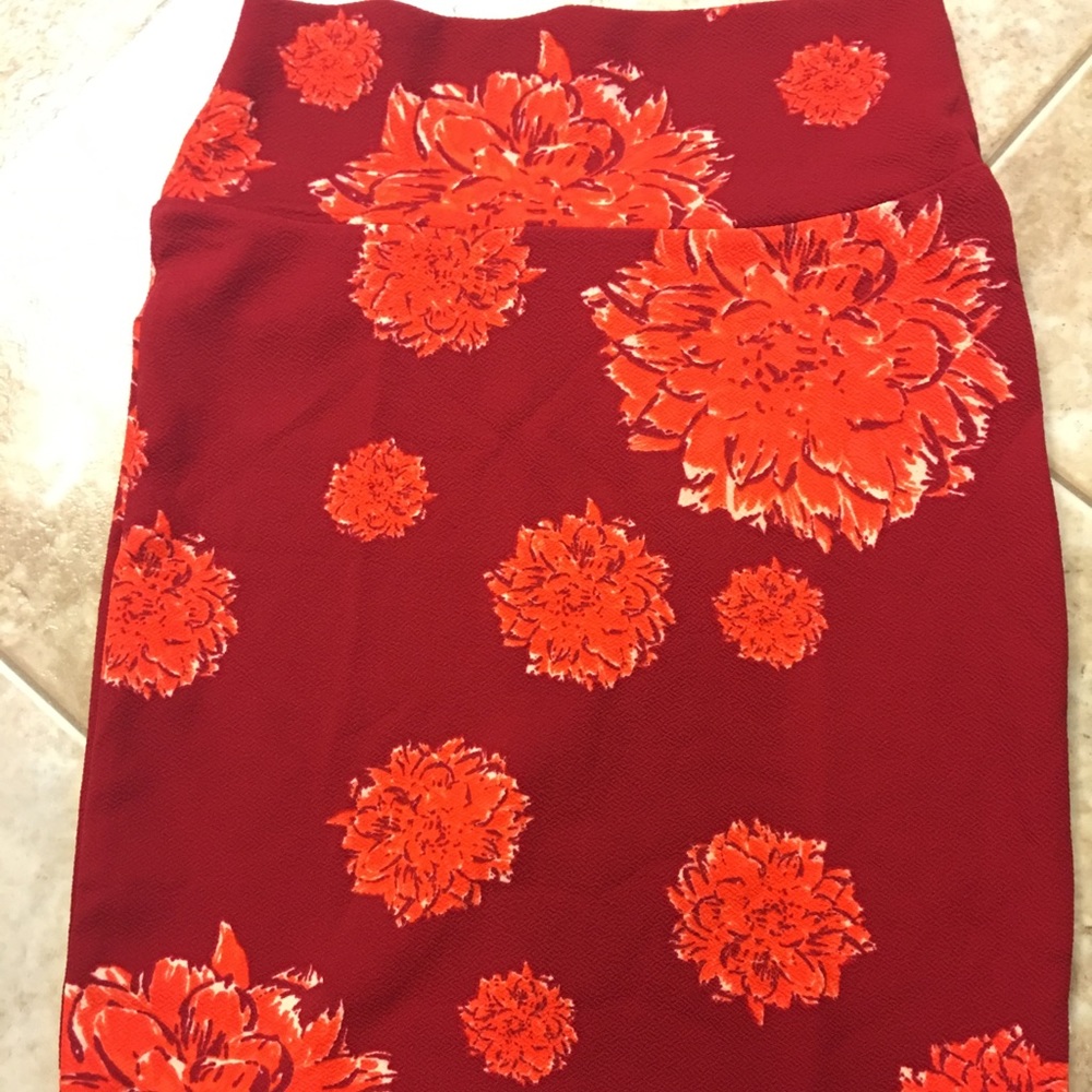 Xs lularoe Cassie skirt